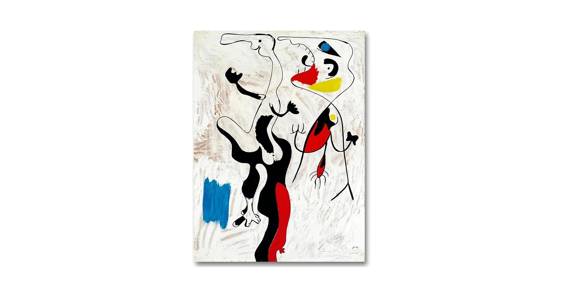 Amazon.co.jp: 有名なジョアンミロのポスタージョアンミロの壁の